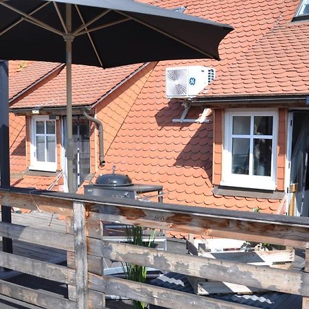 Gemuetliche Dachwohnung Mit Kleiner Oder Grosser Dachterrasse Nebeneinander Wolmirstedt Exterior photo