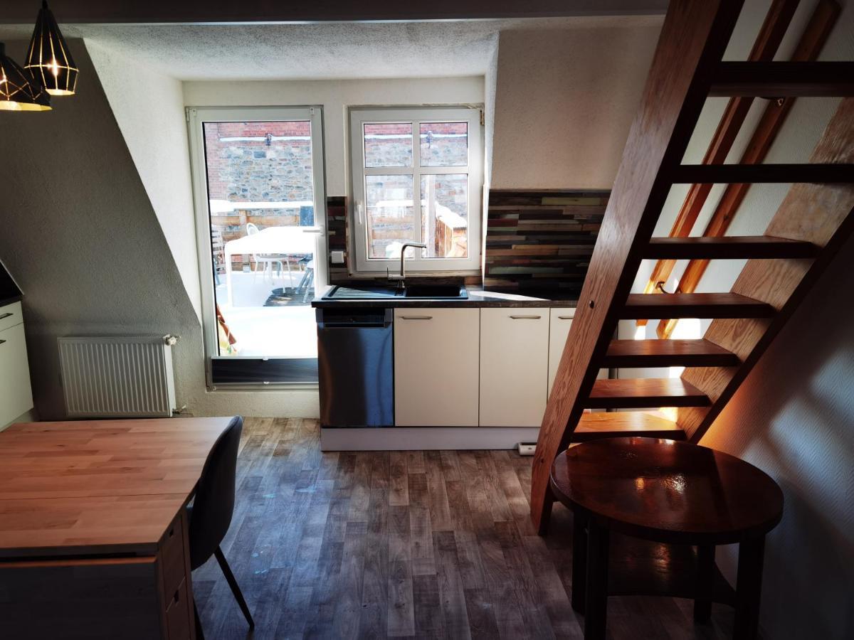 Gemuetliche Dachwohnung Mit Kleiner Oder Grosser Dachterrasse Nebeneinander Wolmirstedt Exterior photo